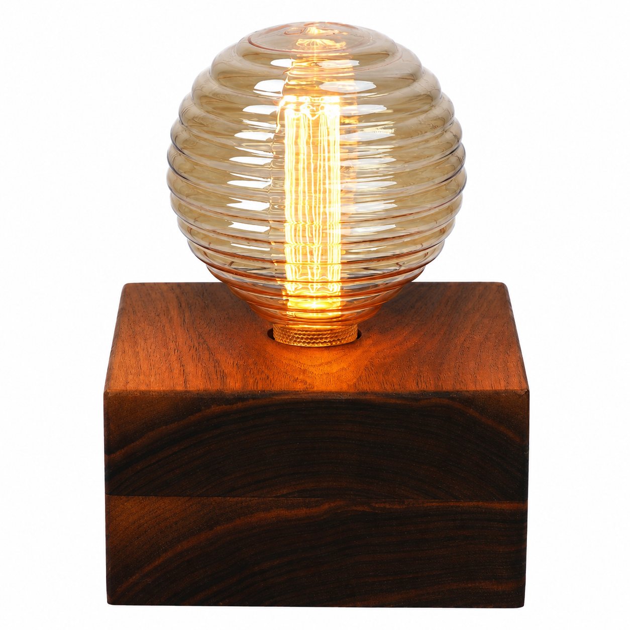 American Walnut Pygmy Style Lamp