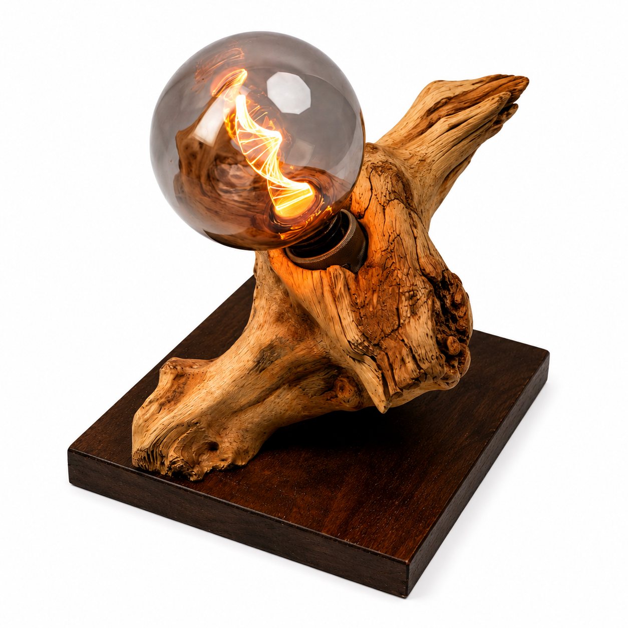 Bespoke Jacaranda Root Lamp