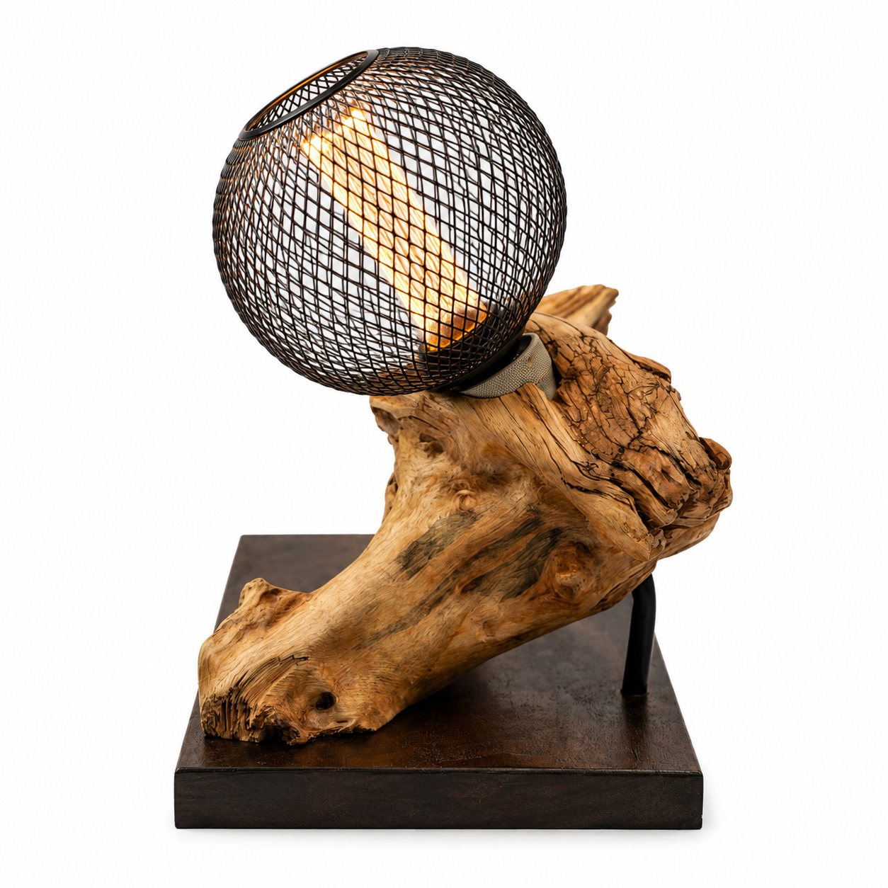 Bespoke Jacaranda Root Lamp